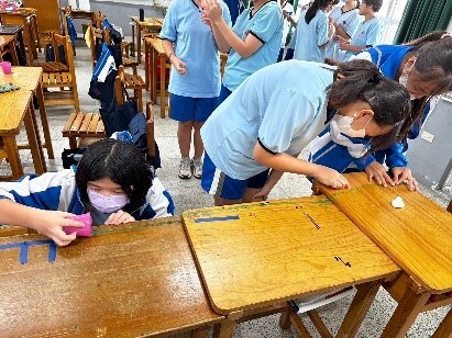 Figure 14. Prof. Wen’s Project – Leading Elementary School Students in Inquiry and Practice