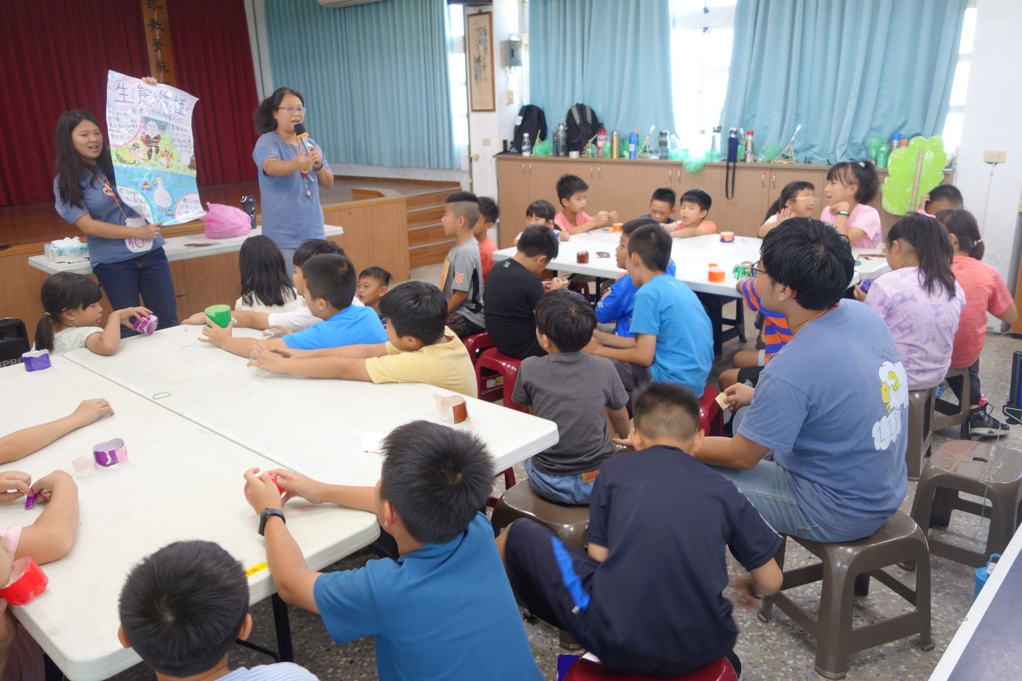 Figure 29. 2024.07 Student Clubs in NCUE Leading Courses at Rural Elementary Schools during Summer Vacation