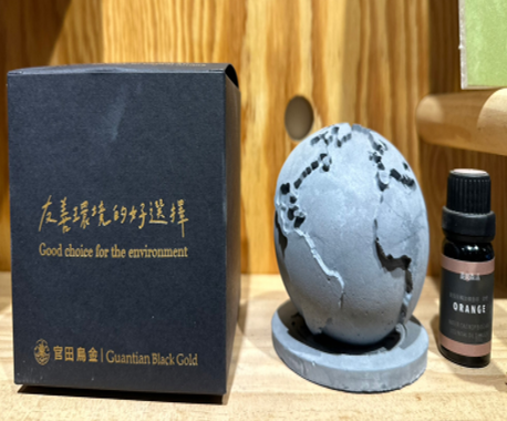 Figure 35. Biochar Aroma Stones Recognized as Tainan 400 Licensed Merchandise