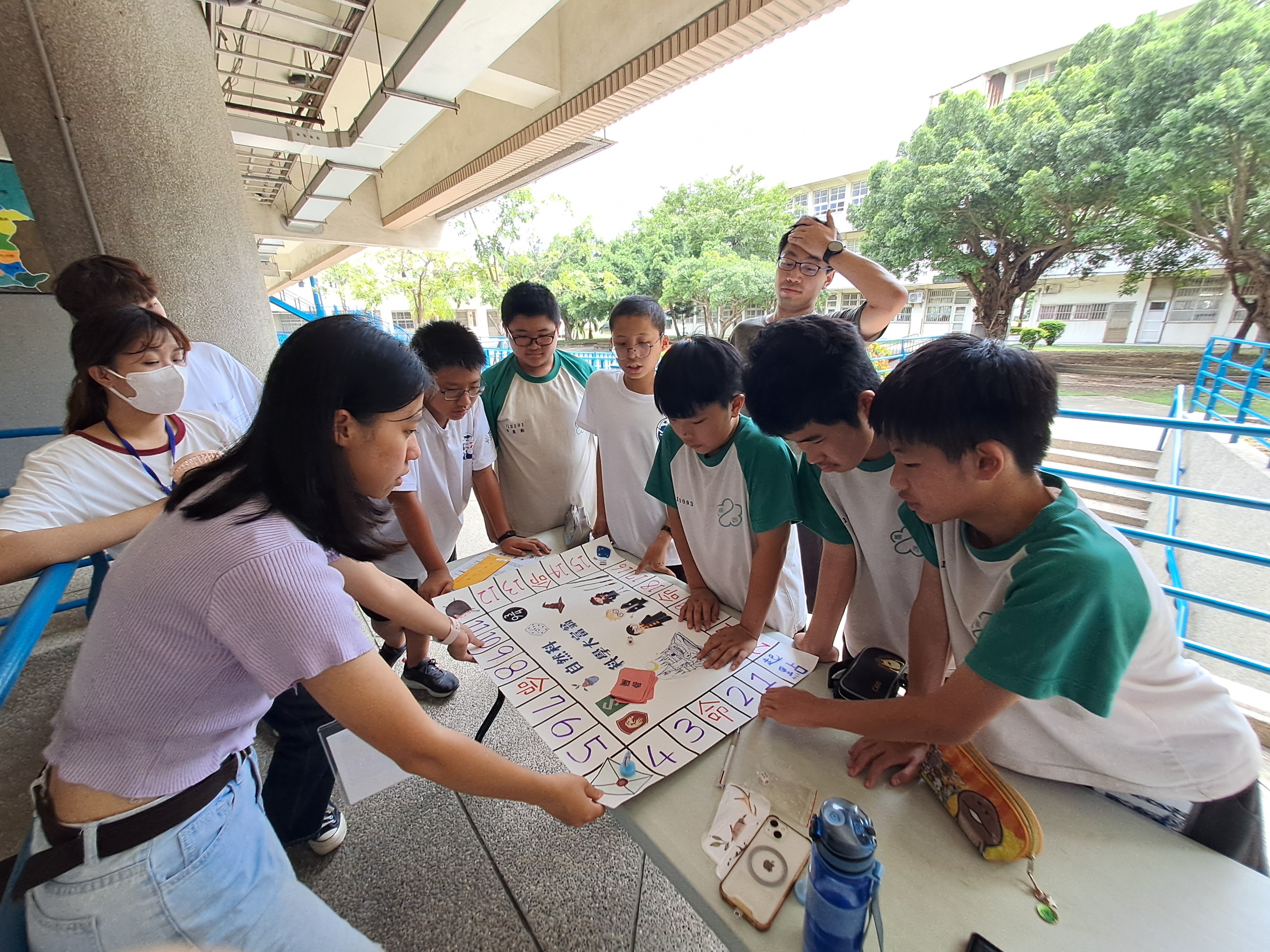 Figure 11. Schweitzer-Inspiring Educational Service Program – Academic Subject Stations