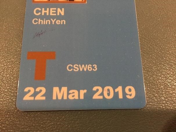 Figure 12: Lifetime membership card/UN-CSW63 of the World Federation for Mental Health