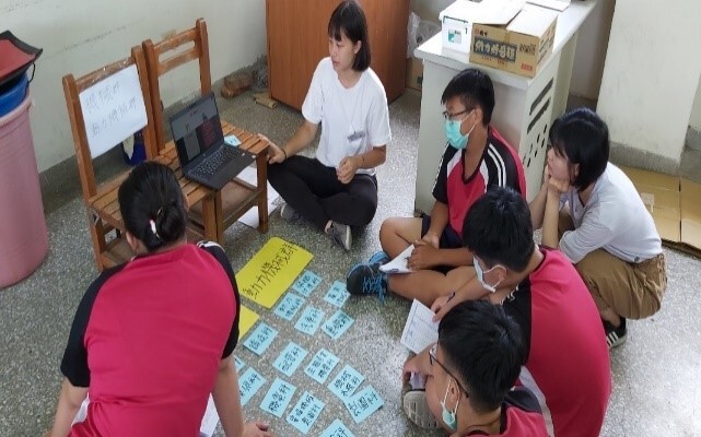 Figure 6: What group am I suitable for? Discover what I don’t know about myself/Introduction of job types to junior high school students in Yunlin County Yiwu Junior High School.