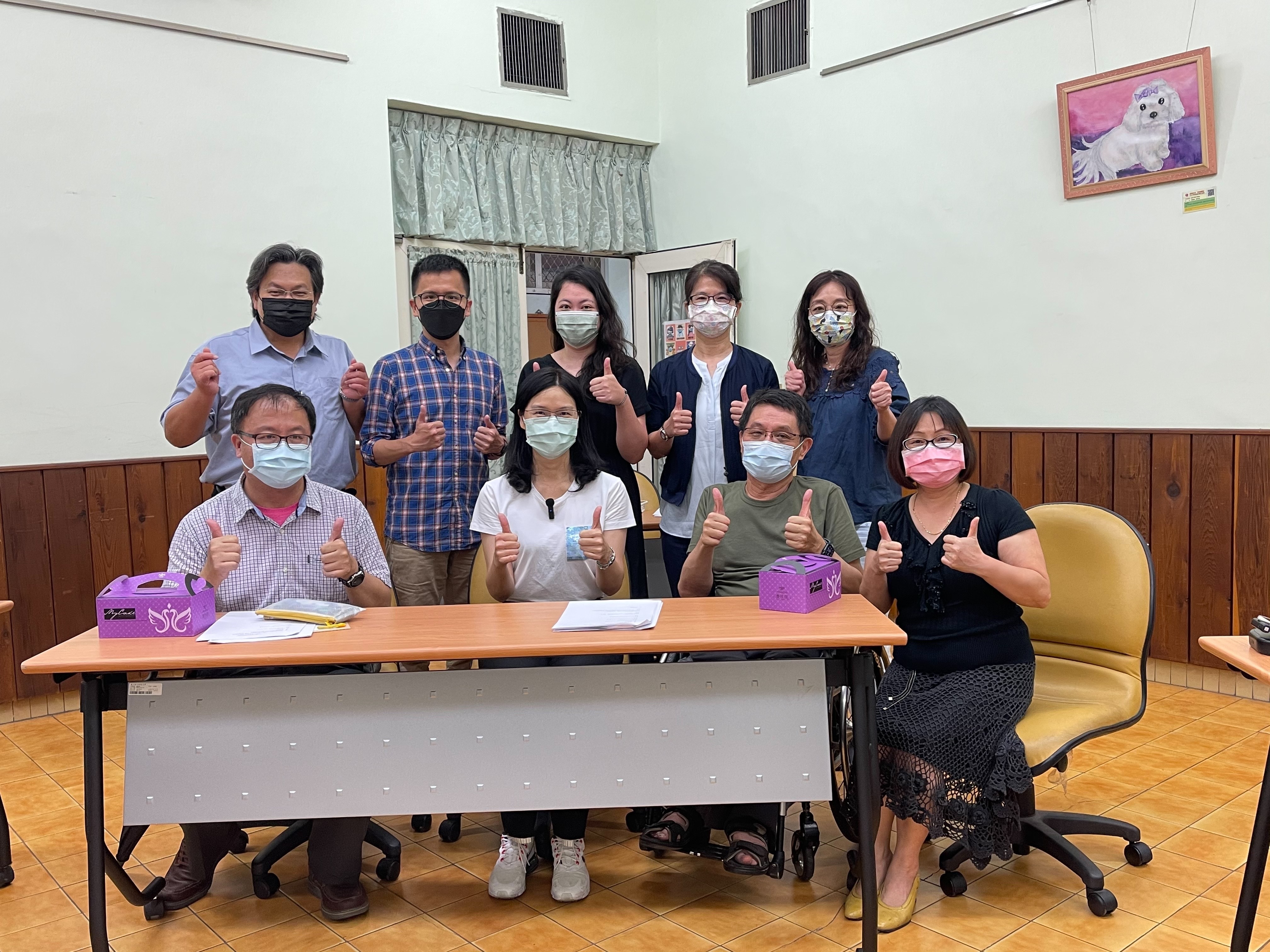 Group photo of the members of the Taiwan Association on Higher Education and Disability