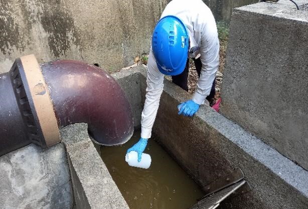 Water quality testing in NCUE’s Baoshan Campus