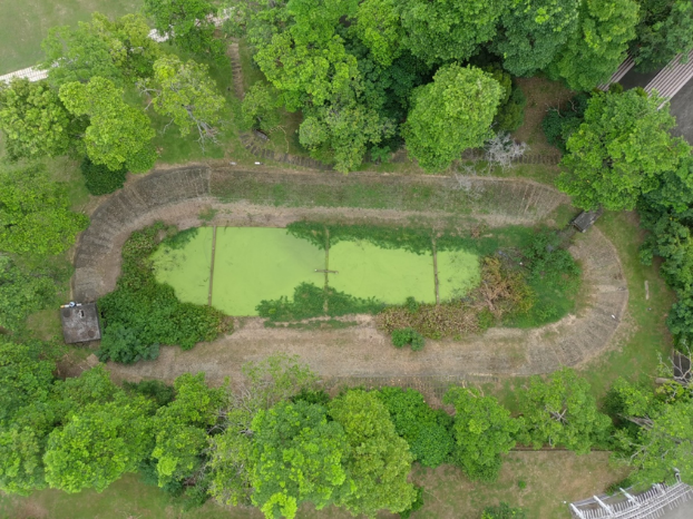 The picture above is detention basin in the Bao-Shan Campus