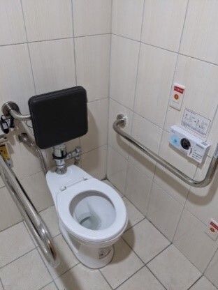 Accessible facilities in dormitory toilets