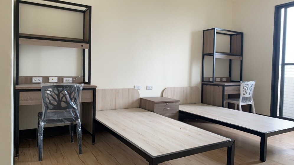 A suite for two people in the 10th dormitory